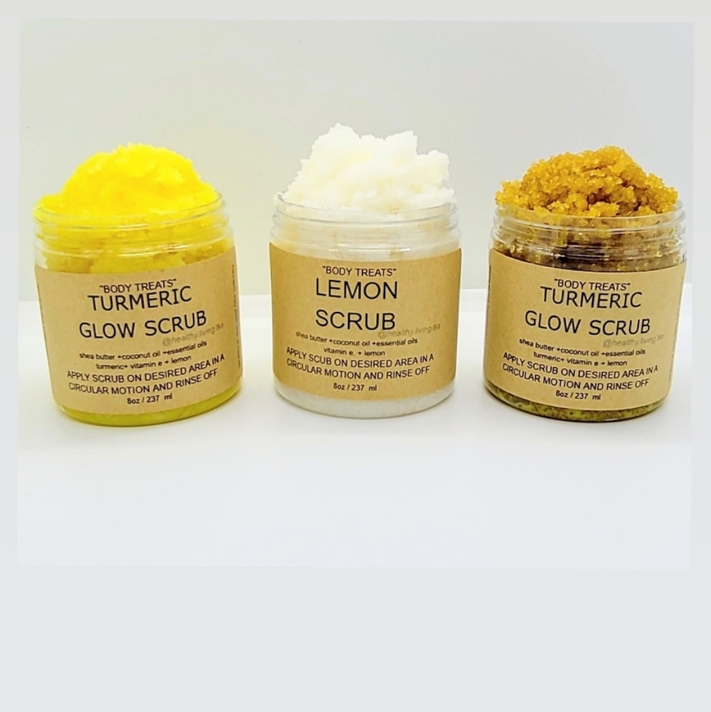 TURMERIC GLOW SCRUB 8OZ